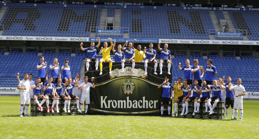 Krombacher Brauerei Setzt Sponsoring Bei Arminia Bielefeld Fort Krombacher