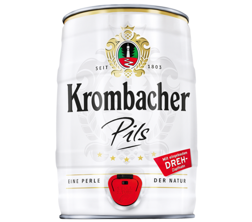 Unser Krombacher Frischefass ✓ Krombacher 5 Liter Pils Frischefas